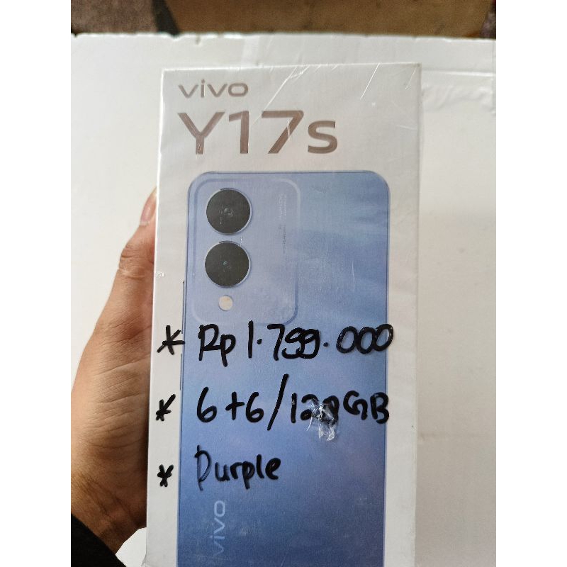 Vivo Y17s Ram 6/128 gb