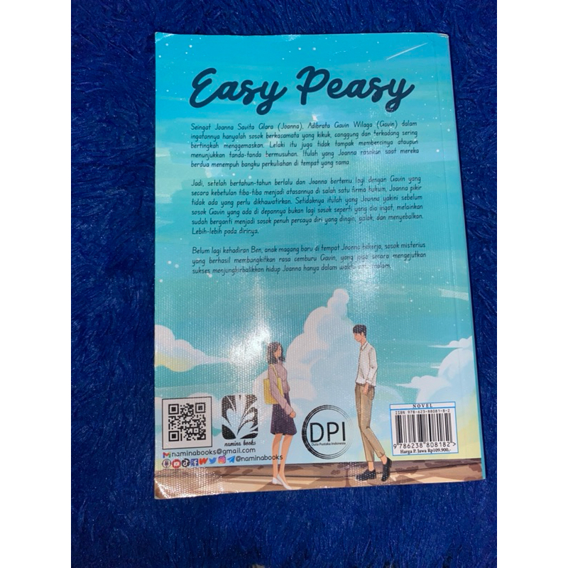 Novel Easy Peasy By Despersa (Preloved)