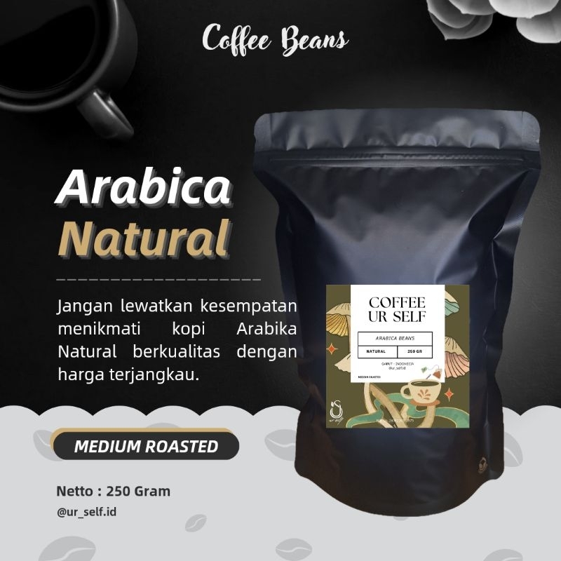 

Kopi Arabika Natural 250 Gram
