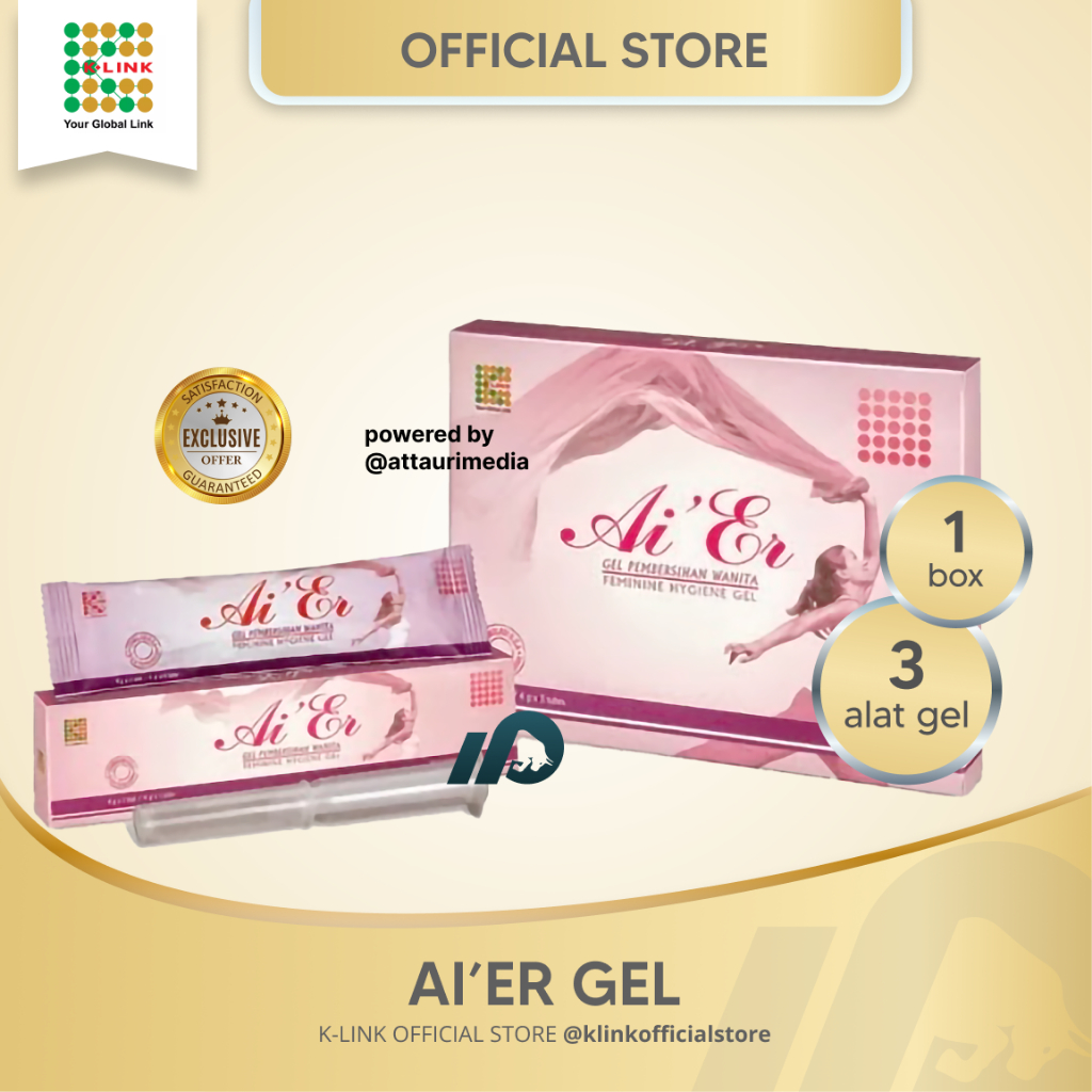 [EXCLUSIVE] AI ER Feminine Hygiene Gel (1 Box isi 3 Alat Gel) Pembersih Kewanitaan Gen Puyikang Taka