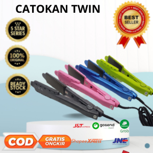 CATOKAN Rambut DWK 123 Professional Salon / Catok Meluruskan / Keriting Rambutf