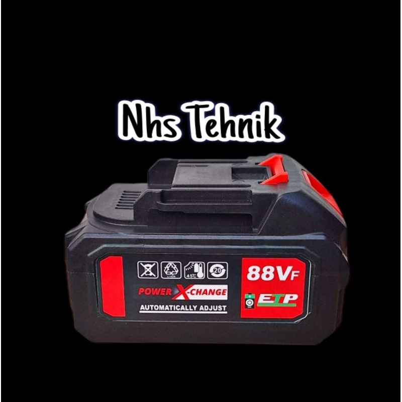 Baterai Mesin Bor 88V Jld Baterai Gerinda 88volt Bor Impact Gerinda Chainsaw 88v