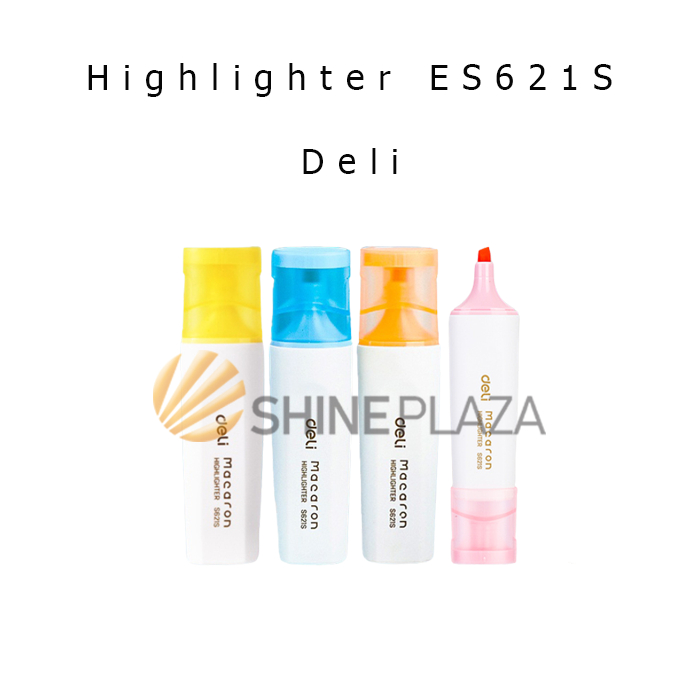 

Highlighter Deli ES621S - Penanda Berwarna Deli Pastel Color