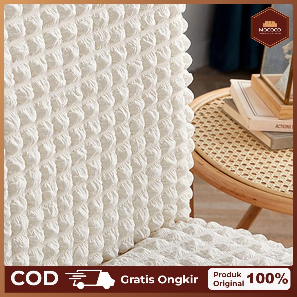 RB COD Sarung kursi meja makan Sarung Kain Kursi Bangku Makan / Cover Sarung Kursi Makan Elastis