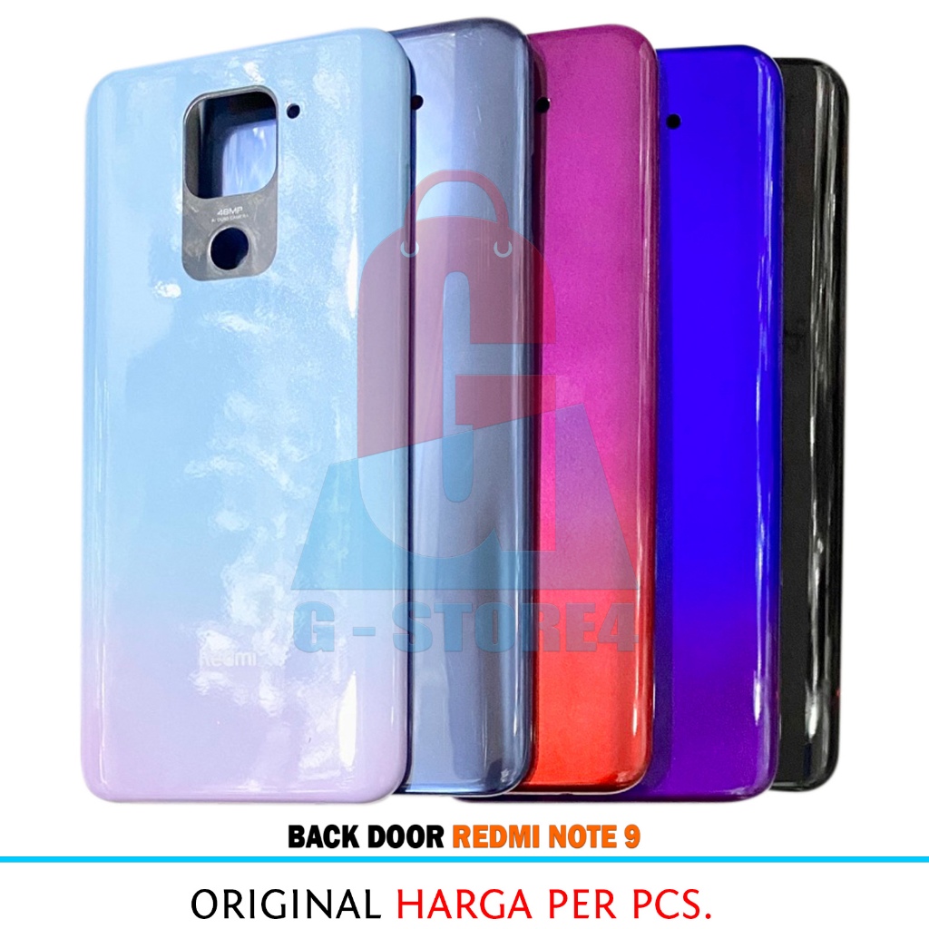 BACK DOOR / BACK COVER REDMI NOTE 9 ORIGINAL BACKDOOR REDMI NOTE 9