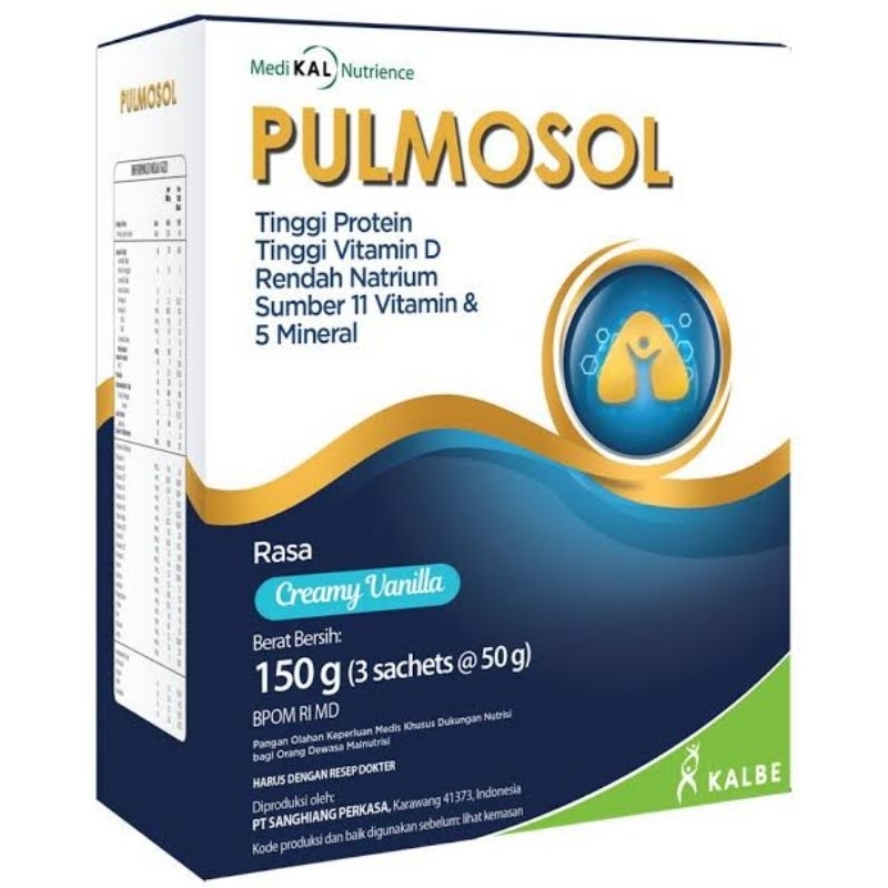 

PULMOSOL CREAMY VANILLA 150gr