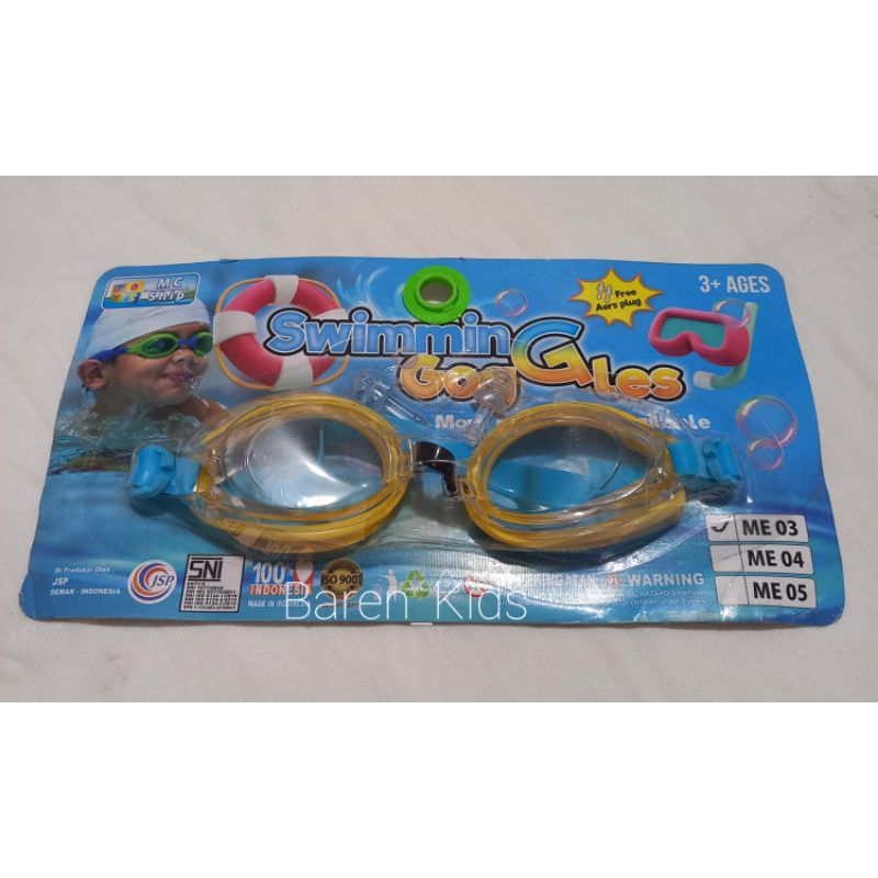 Kaca Mata Renang Anak / Kaca Mata Renang Dewasa
