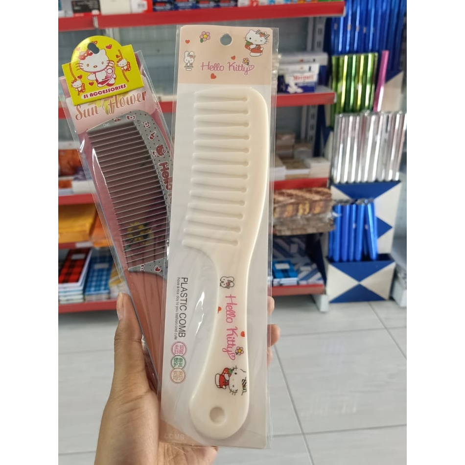 Sisir Rambut Karakter/Hello kitty
