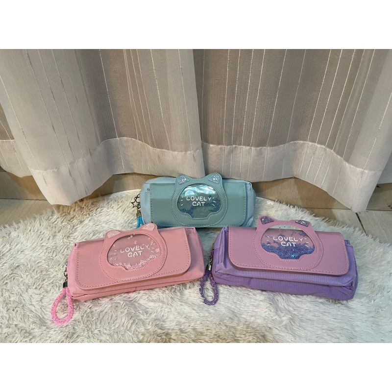 

tempat pensil sleting Korea aesthetic lucu import / pencil case