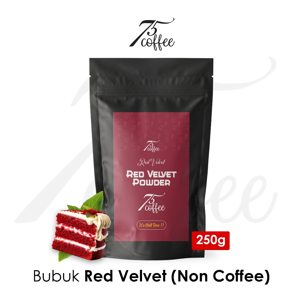 

Bubuk Red Velvet Murni 250 gram (Non Coffee) - 75 Coffee