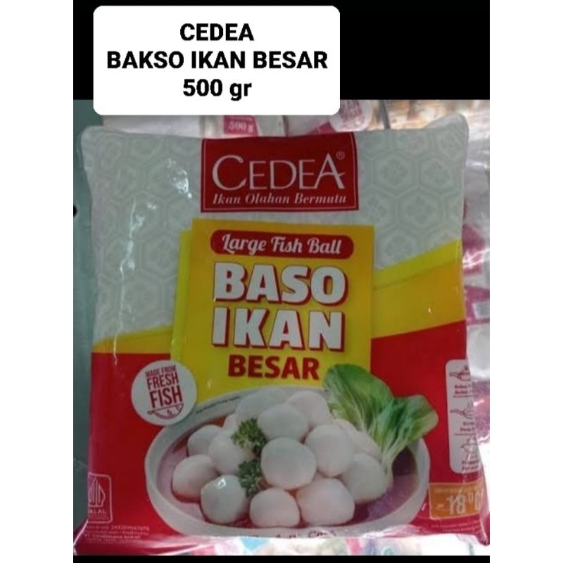 

BAKSO IKAN BESAR CEDEA 500 GR