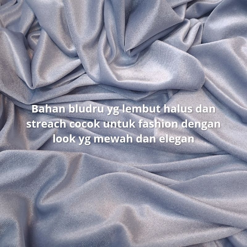 Kain Meteran BLUDRU VELVET STRETCH per 0,5m/Kain Meteran Bludru/Kain Beludru per 1/2 meter