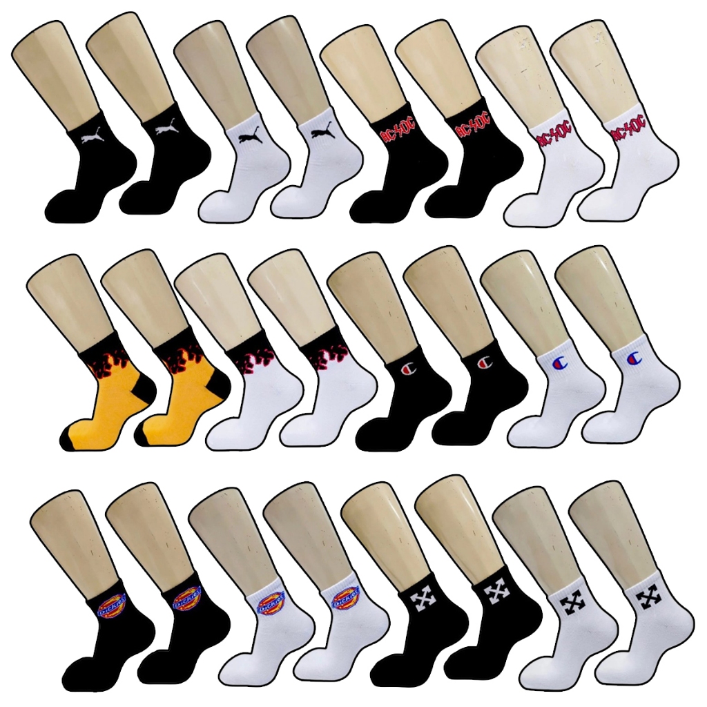 kaos kaki oldschool skate pendek / kaos kaki oldschool motif puma / kaos kaki terlaris