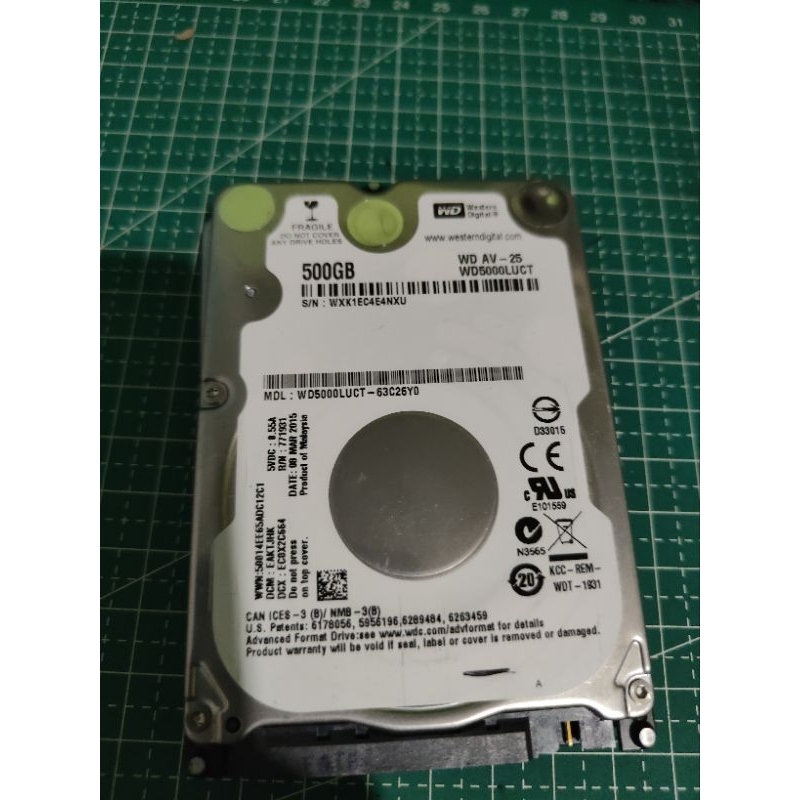 Hardisk Laptop 500 GB 2.5 inch SATA