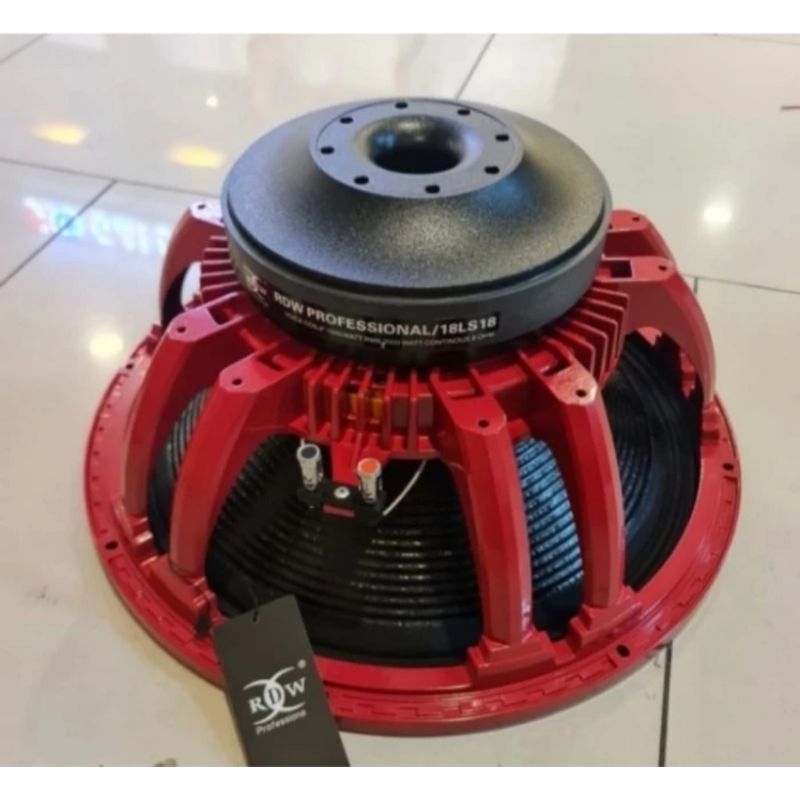 SPEAKER KOMPONEN ORIGINAL RDW PROFESIONAL  18 LS18 18 INCH VOICE COIL 18INCH