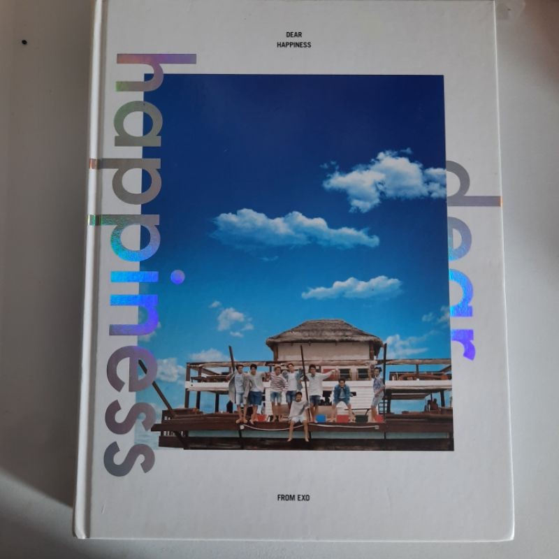 exo official photobook dear happiness dvd cd fiji island