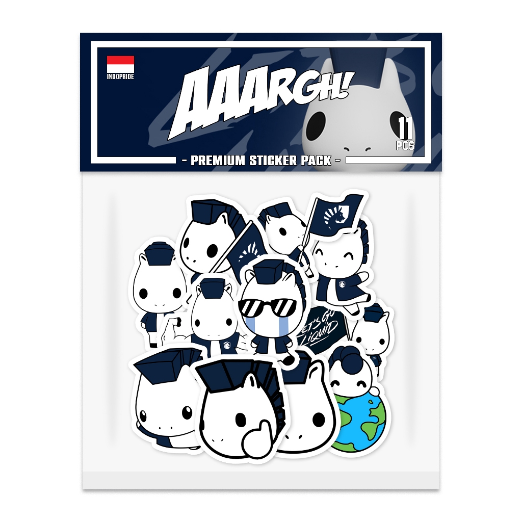 

Stiker TEAM LIQUID Sticker Pack vol. 2 (Mascot Edition)