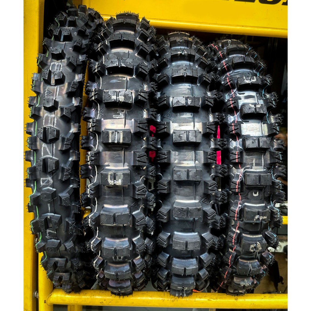 ban dunlop geomax mx34 ring 18 110/100 21 80/100 trail wr klx crf dtracker costum