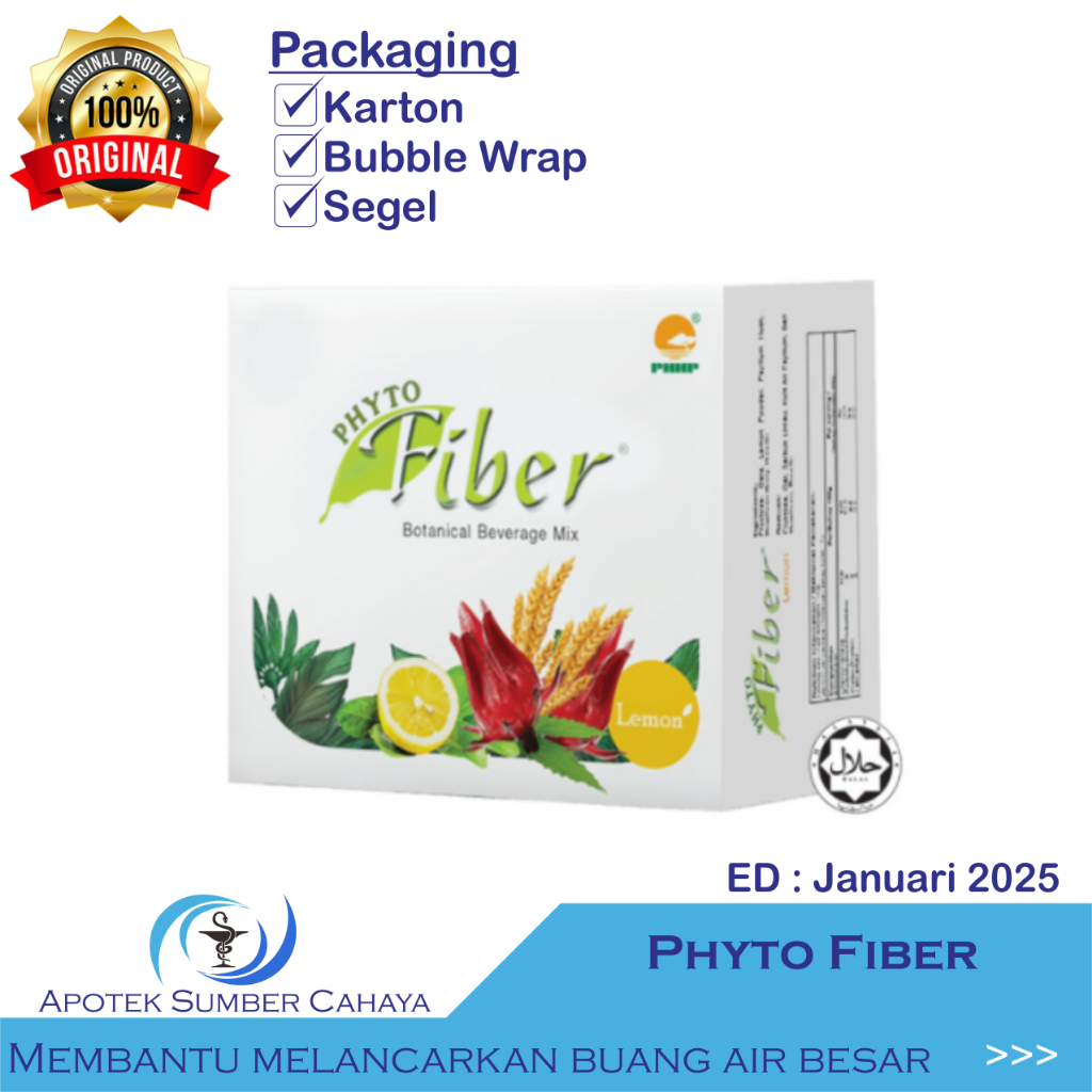 PHYTO FIBER / SERTA DETOX / SLIMMING (isi 15 Sachet)