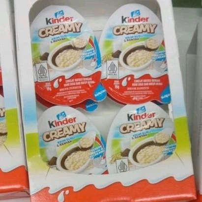 

kinder creamy 19gr