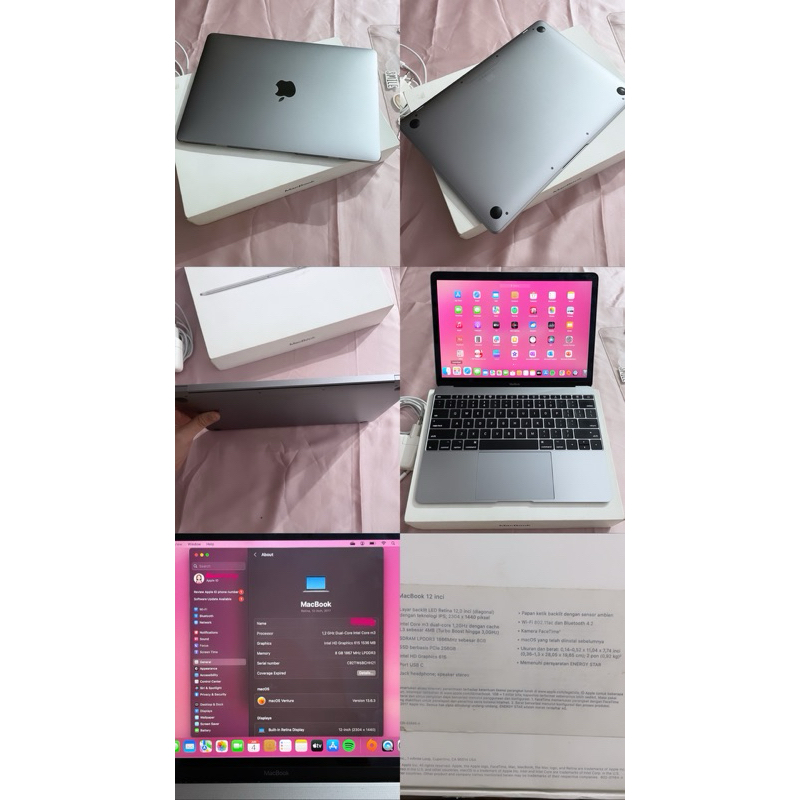 Macbook Retina 12 inch 2017