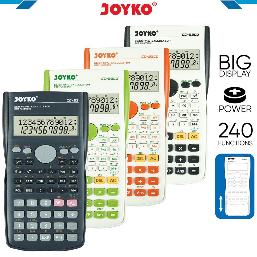 

Scientific Calculator JOYKO CC23CO