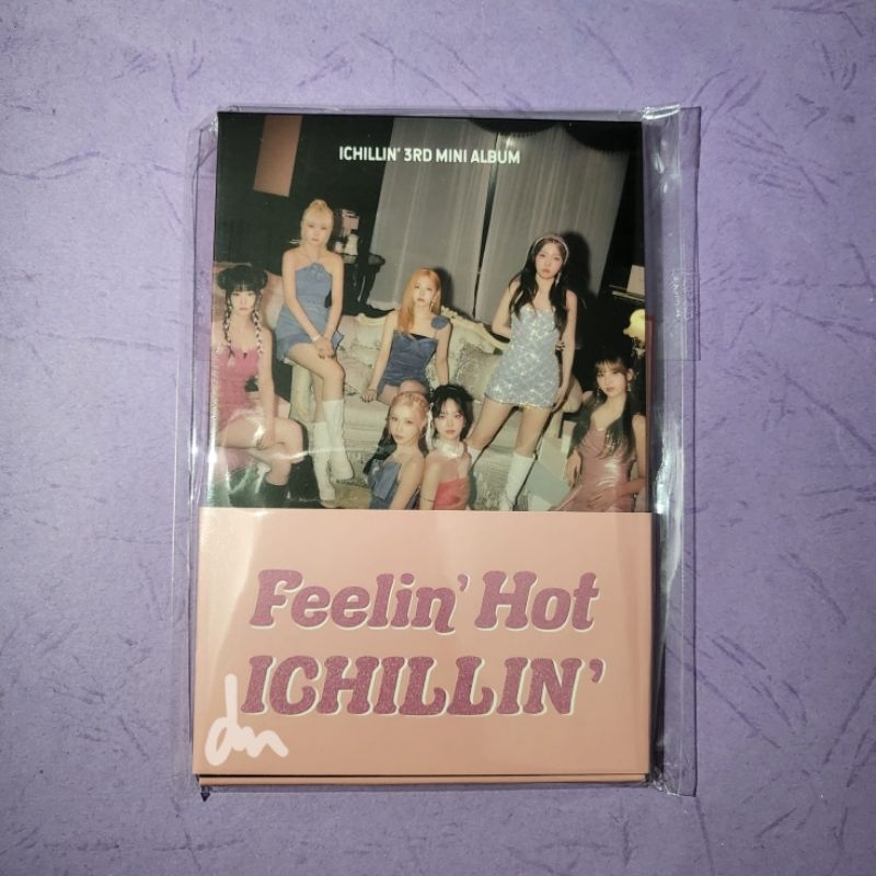 ichillin 3rd mini album feelin hot poca album sealed