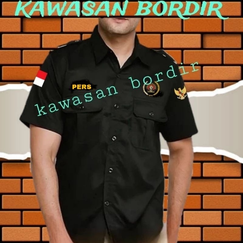 Terbaru kemeja pers seragam pers pdh pers baju pers kemeja PWI seragam Pwi pdh PWI baju PWI seragam 