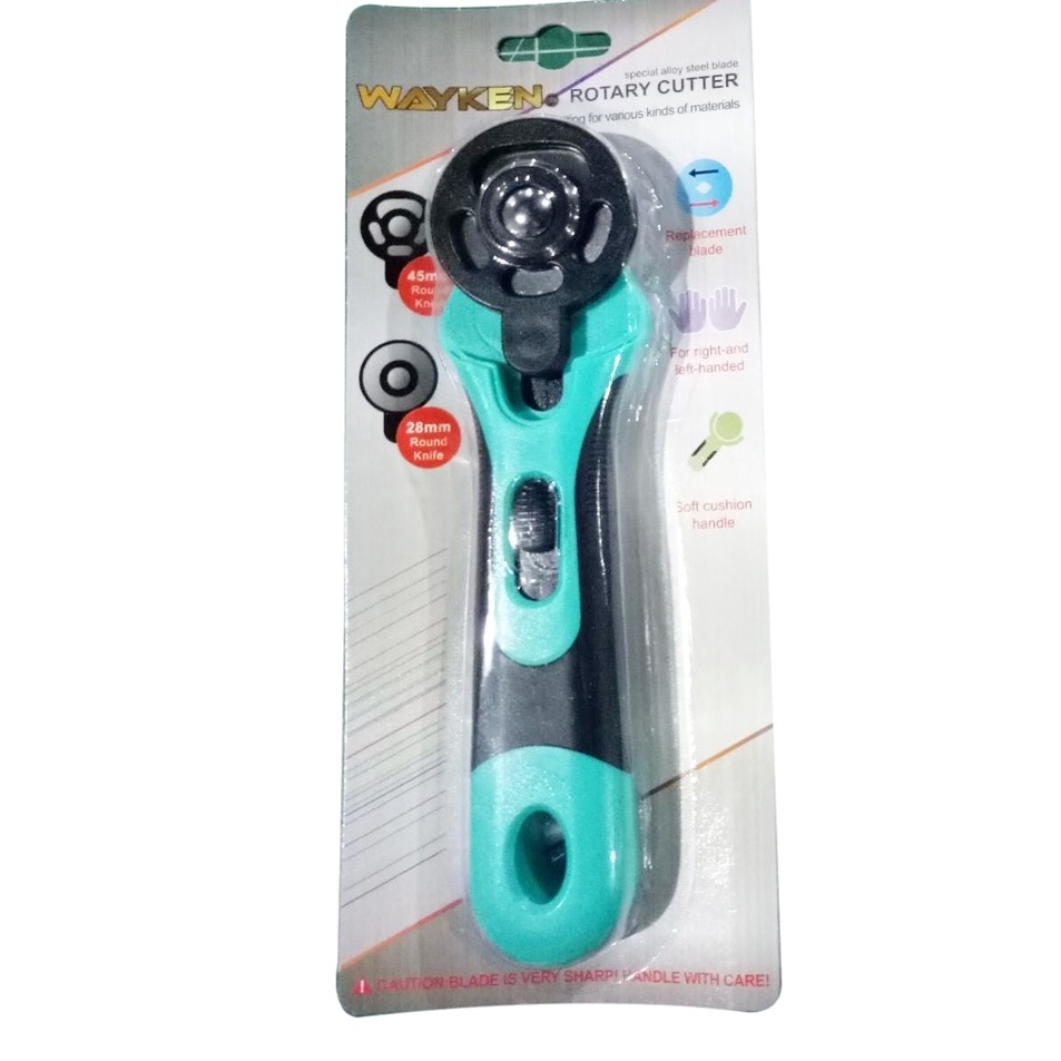 

Rotary Cutter Wayken 45mm 45 mm Alat ting Potong Bahan