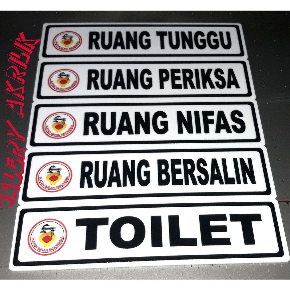 

Super Sale SIGN BOARD SIGN LABEL ACRYLIC PAPAN NAMA AKRILIK 5 X 2 PAKET 5 PSC 5 NAMA