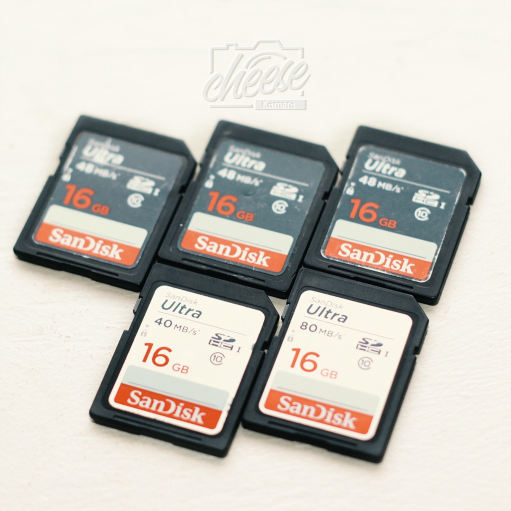 MEMORI SANDISK SDHC 16GB 32GB 64GB UNTUK KAMERA DSLR MIRRORLESS