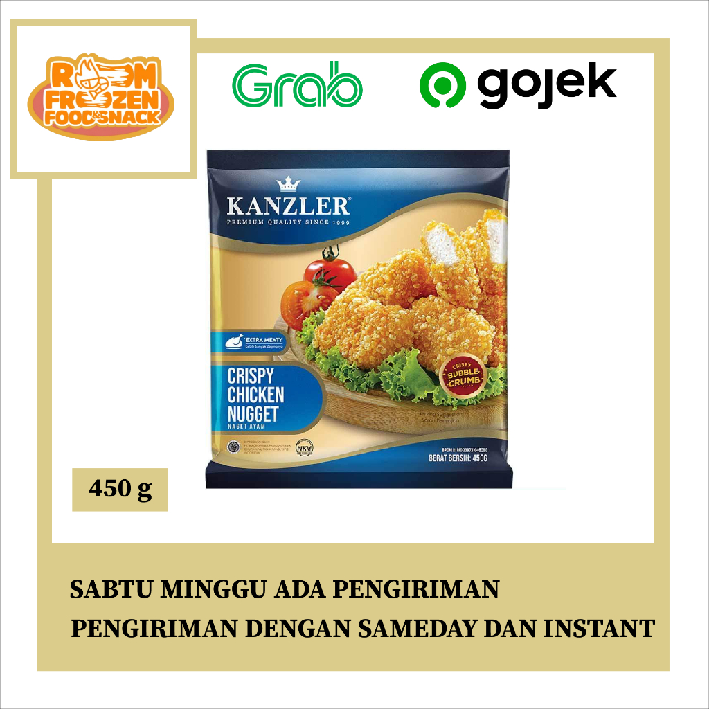 

Kanzler Crispy Chicken Nugget 450 Gram