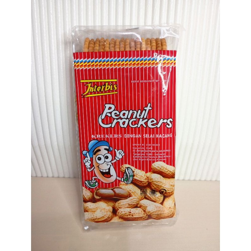 

Interbis Biskuit Kacang Peanut Crackers 268g