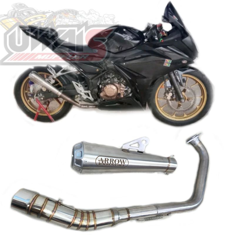 knalpot ekzos CBR 150R Racing CBR150R CB150R cb160r exhaust Arrow Pro Race full system'