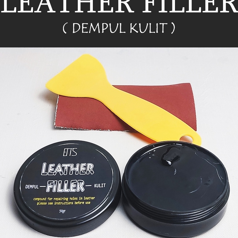 77 Dempul Kulit  Leather Filler  Dempul Sepatu Kulit atau Kulit Sintetis  Dempul Tas Kulit  Jok  Sof