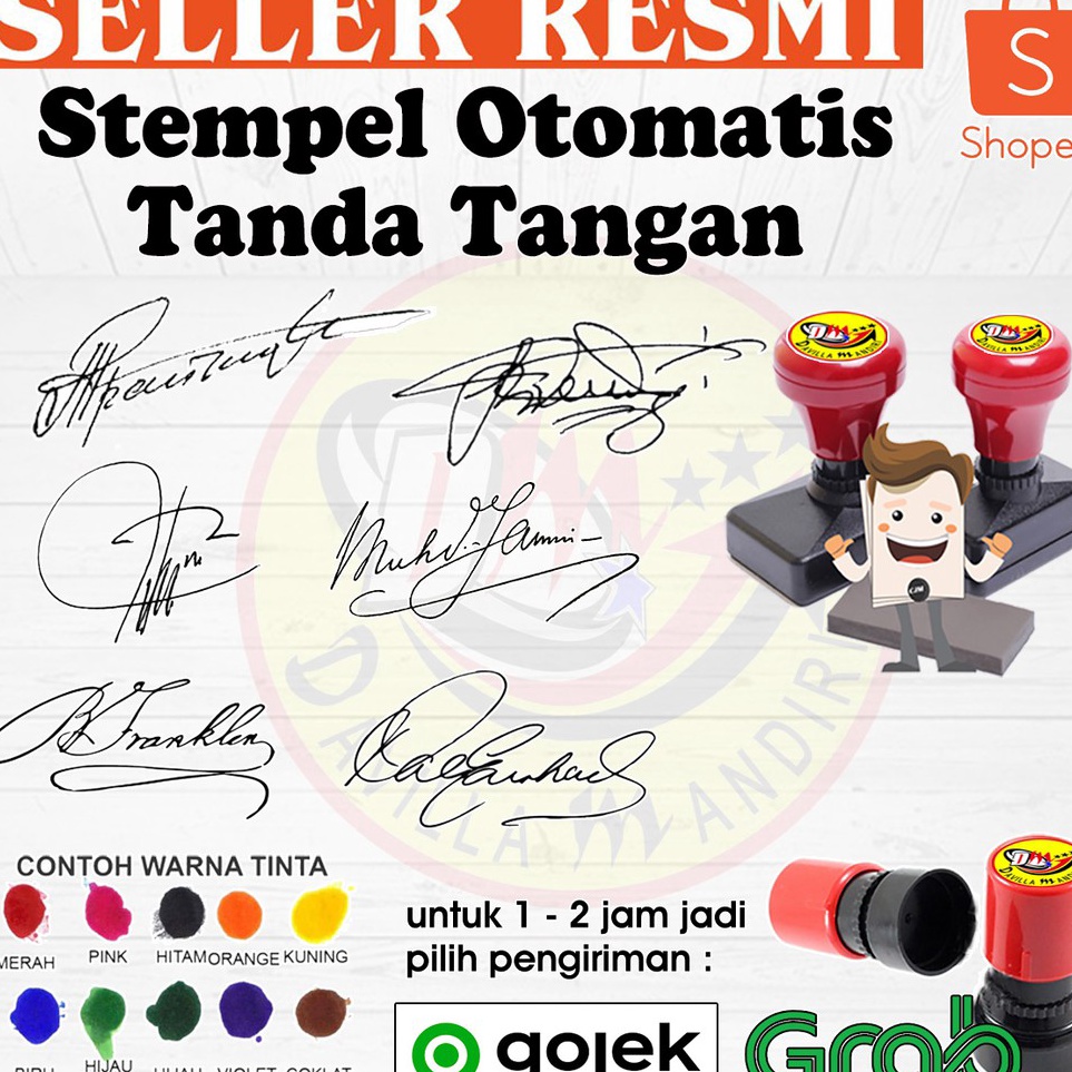 

Grosir STEMPEL OTOMATIS TANDA TANGAN SIGNATURE
