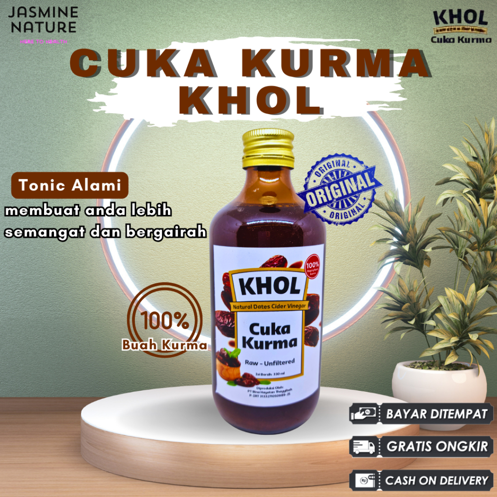 

Cuka Kurma KHOL Mengurangi Kolesterol dan Menjaga Kesehatan