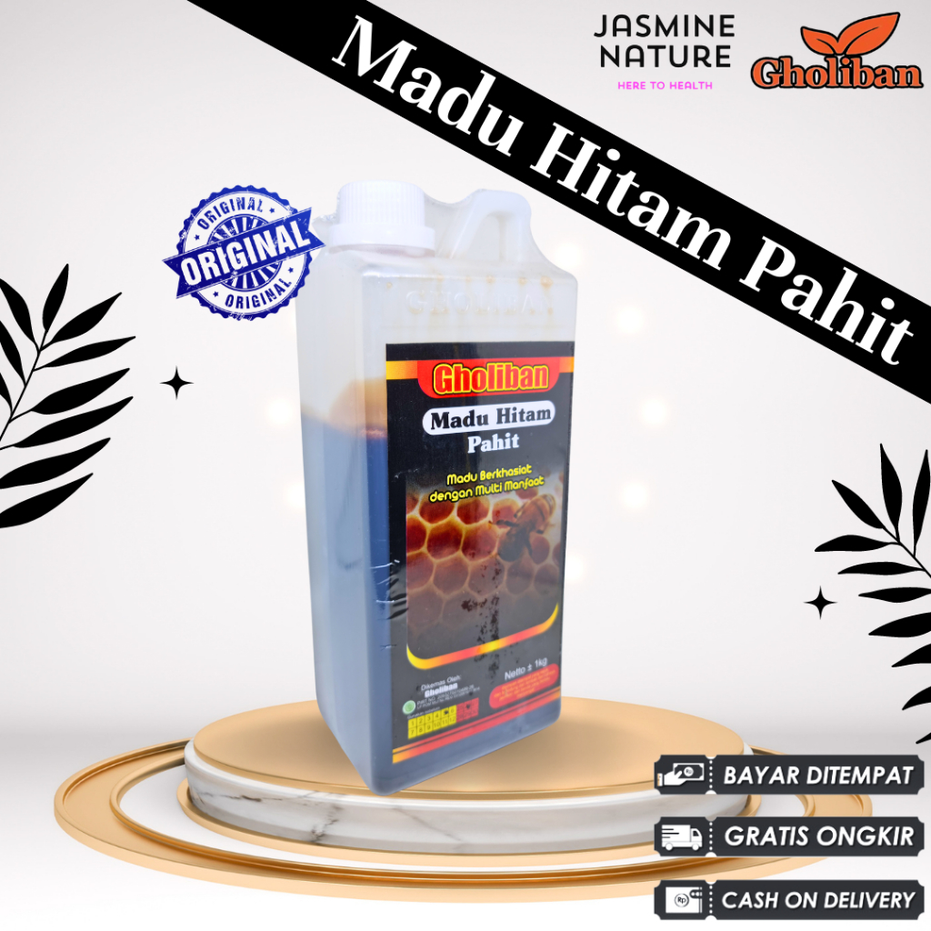 

Madu HITAM PAHIT Gholiban 1Kg