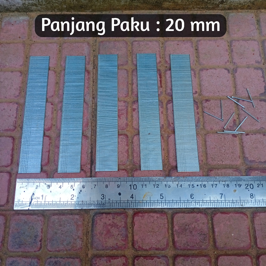 Paku Sangkar Burung 2 cm untuk Kayu dan Bambu | Paku Khusus Sangkar Burung Anti Retak