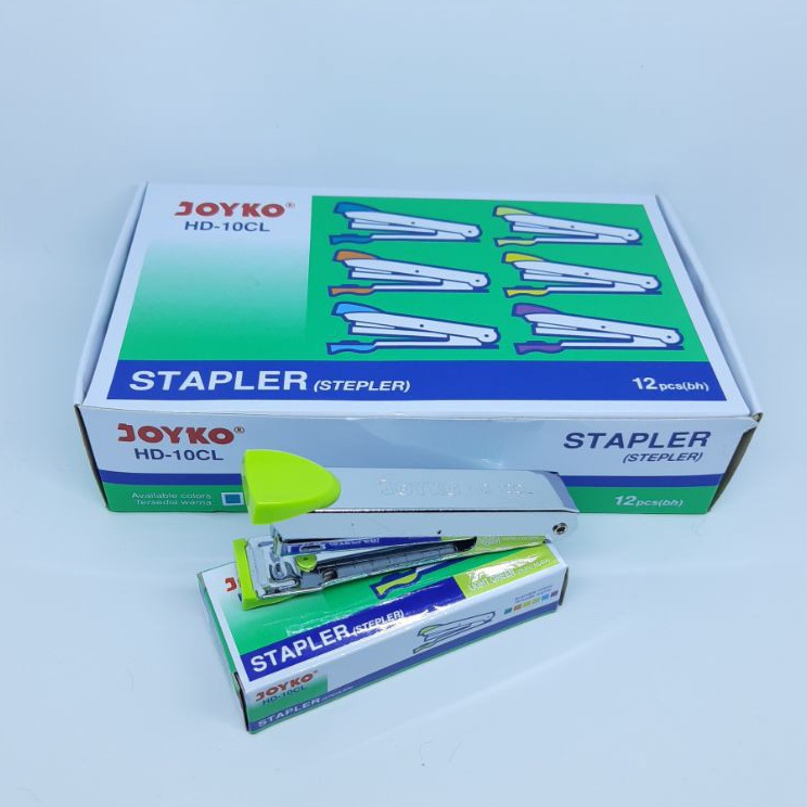 

STAPLER JOYKO isi 6pcs STEPLES HD1CL WARNA GROSIR