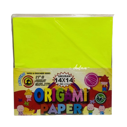 

[PCS] KERTAS LIPAT ASTURO 14 X 14 CM 50 LEMBAR / KERTAS ORIGAMI WARNA MIX