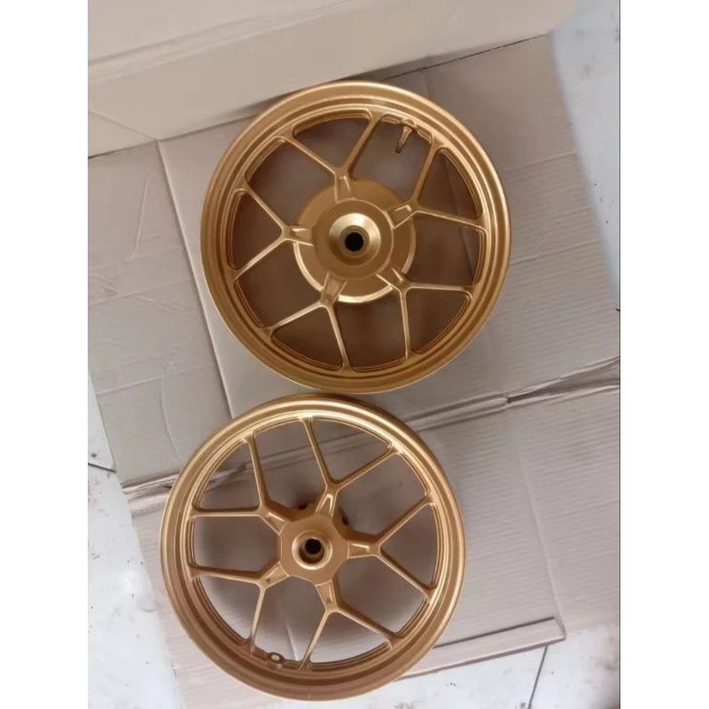 Velg Pelek Depan Belakang Vario 150 Led Old K59 Warna Gold (Original Copotan)