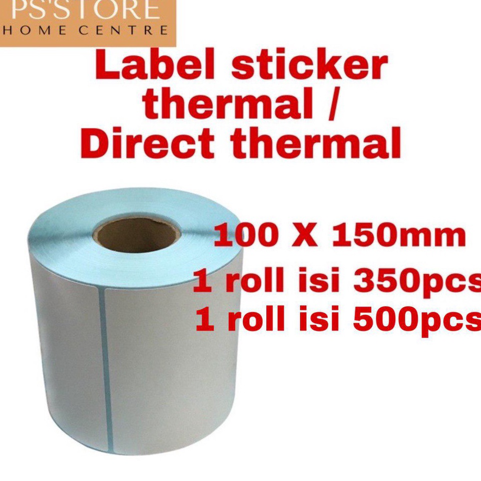 

Label sticker direct thermal 1 X 15mm