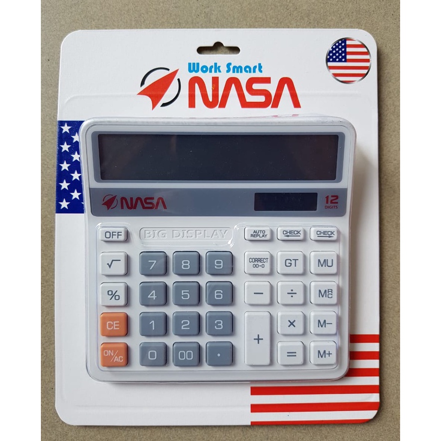 

Kalkulator NASA 12 Digit BIG DISPLAY LAYAR BESAR UK 145 CM X 145 CM