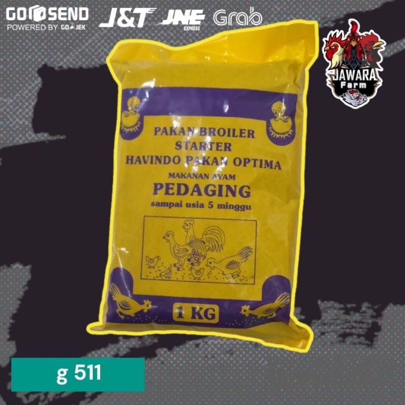 Pur Pakan Ayam Bebek G 511 Kemasan Kuning 1Kg