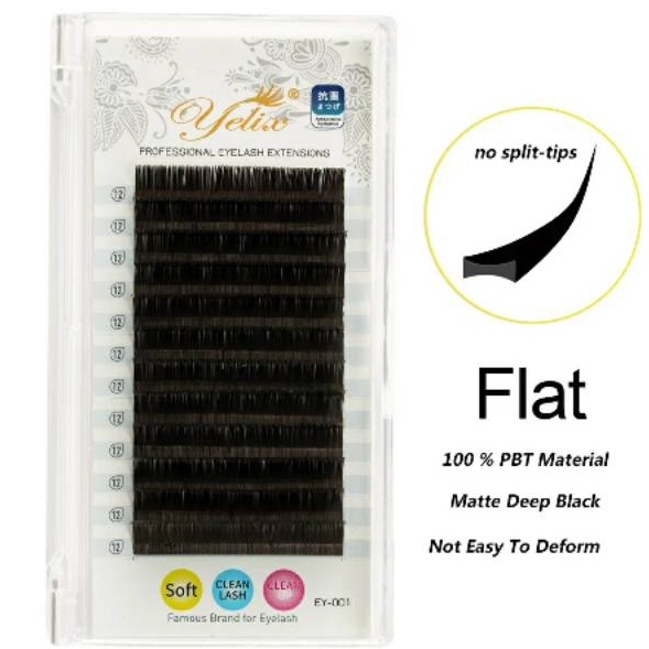 YELIX DIAMOND MATTE BLACK FLAT EYELASH