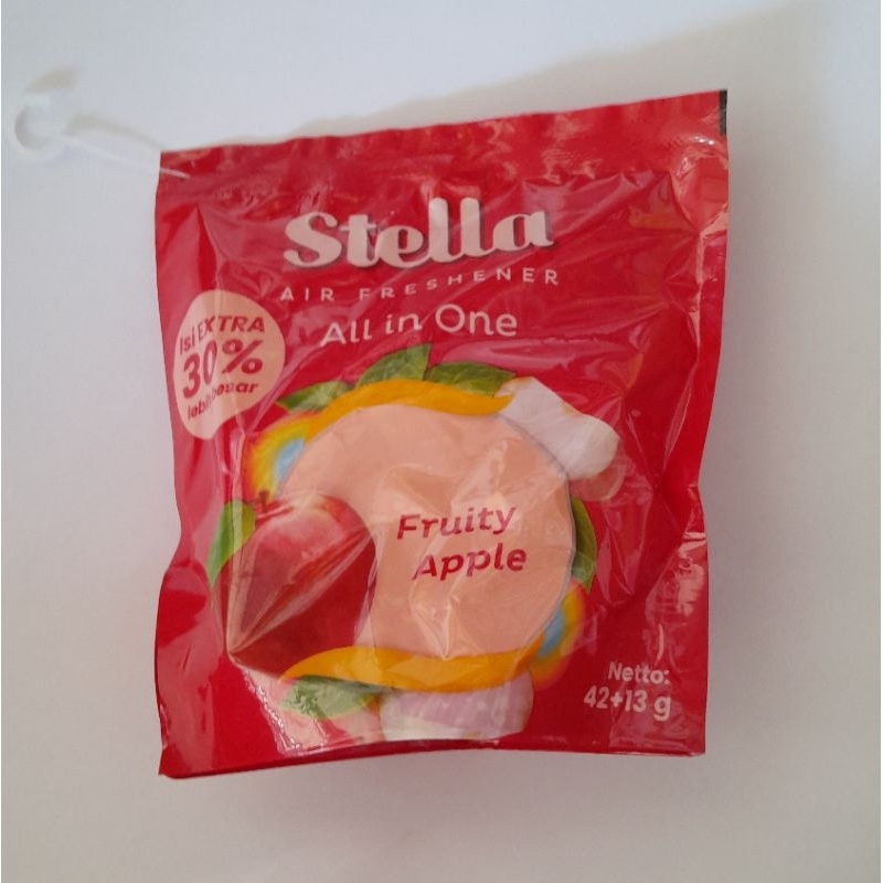 Paket Hemat isi 4 pc (Stella  3 Plus 1) Stella All in One Gantung Fruity Apple