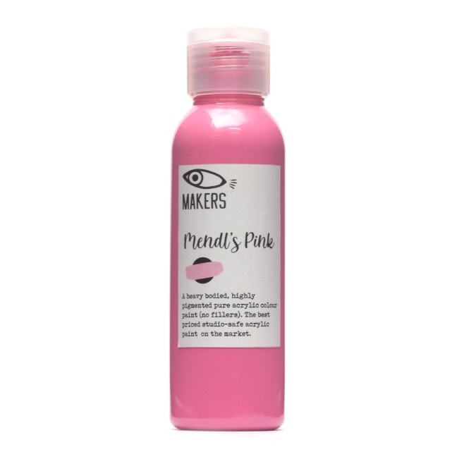 

Mendls Pink Acrylic Paint 1ml by MAKERS
