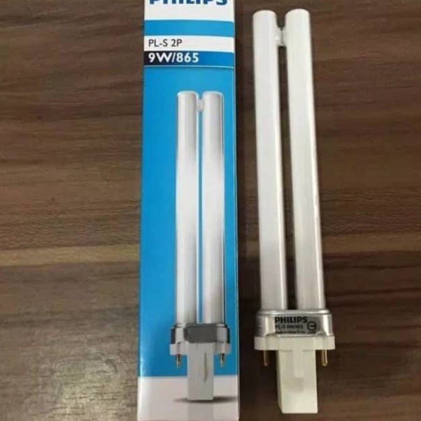 Philips Lampu PLS 2 Pin Tusuk 9W  9Watt