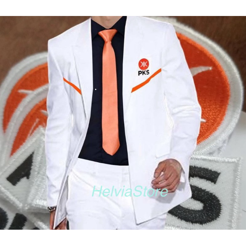 Jas Partai PKS Pria Dan Wanita (Sudah Termasuk Logo)